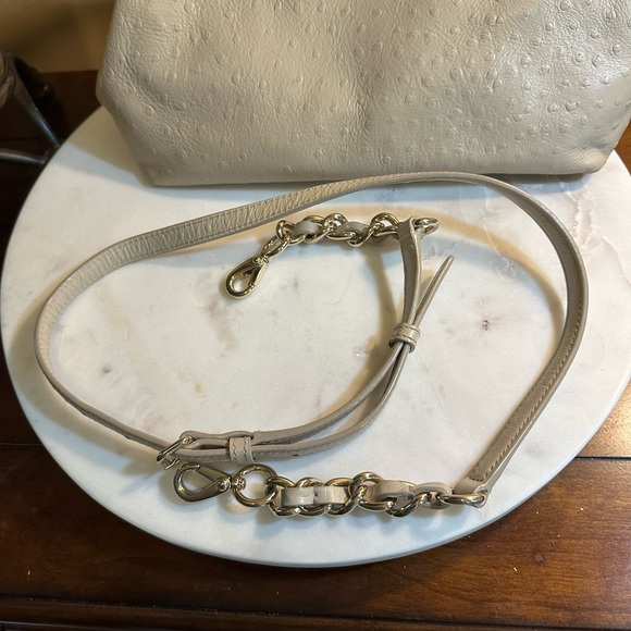 KATE SPADE framed ostrich print bag - Picture 15 of 16